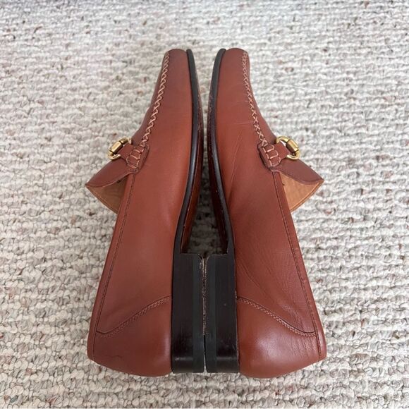 Maus & Hoffman slip on cognac leather men’s loafers main image 7